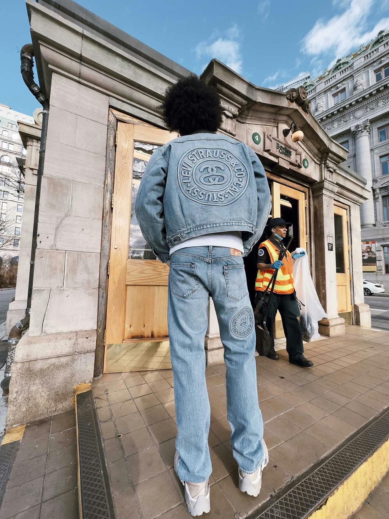 Stüssy & Levi's Remix 501 Denim Jeans With SS23 Collab