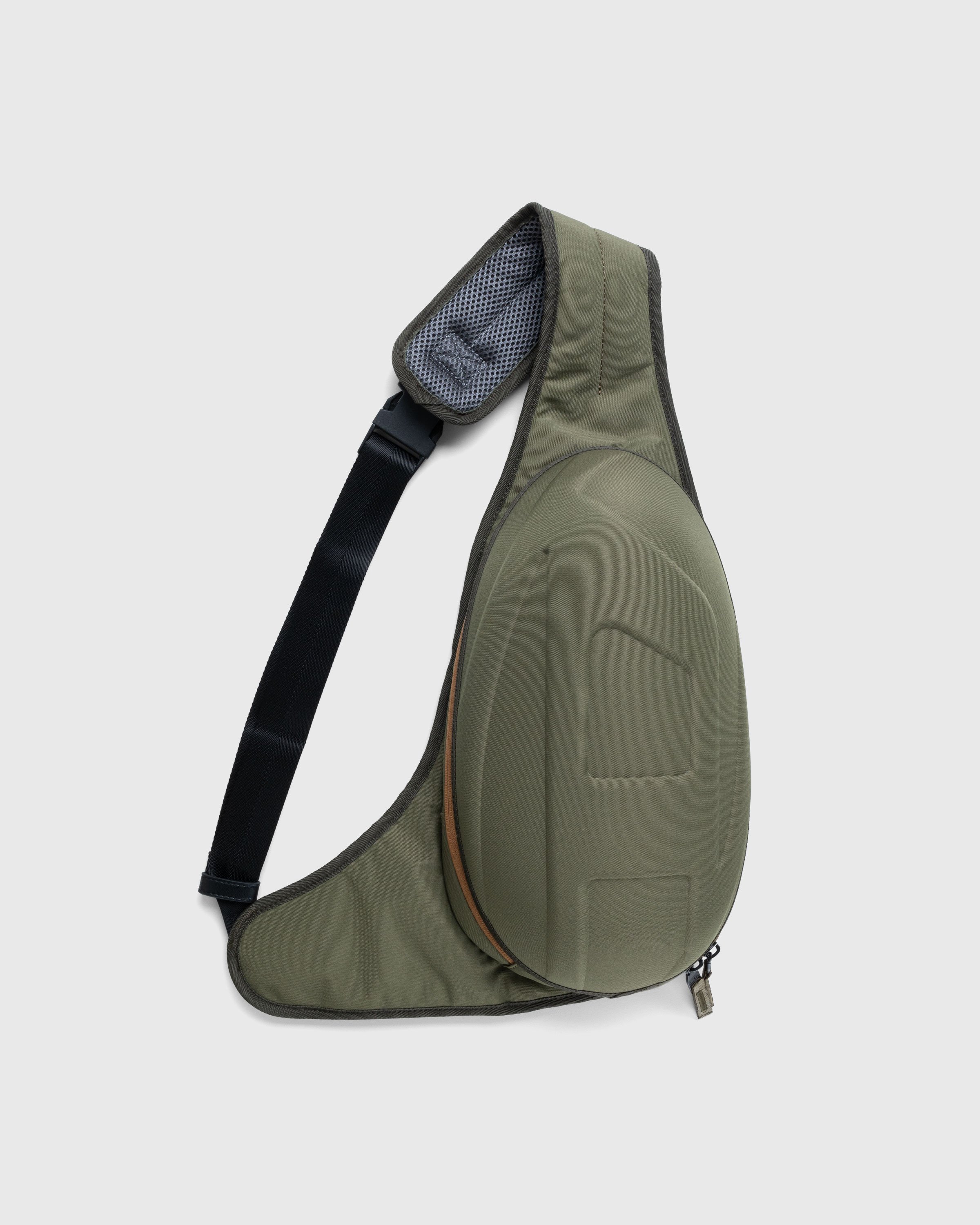 Diesel - 1DR-Pod Sling Bag Green - Accessories - Black - Image 1