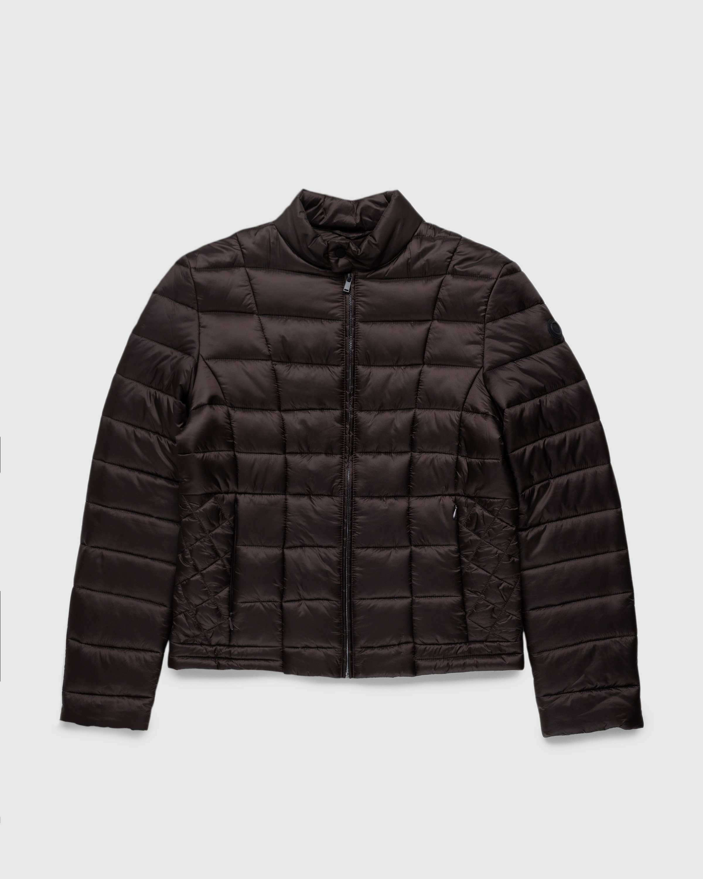 Trussardi - Quilted Jacket Matt Nylon - Clothing - Green - Image 1