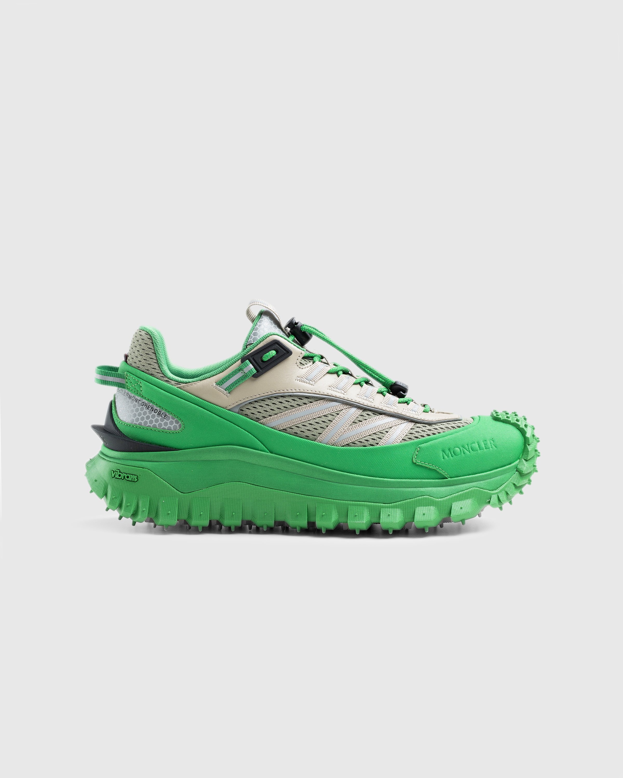 Moncler - Trailgrip Low Top Sneakers Green - Footwear - Green - Image 1