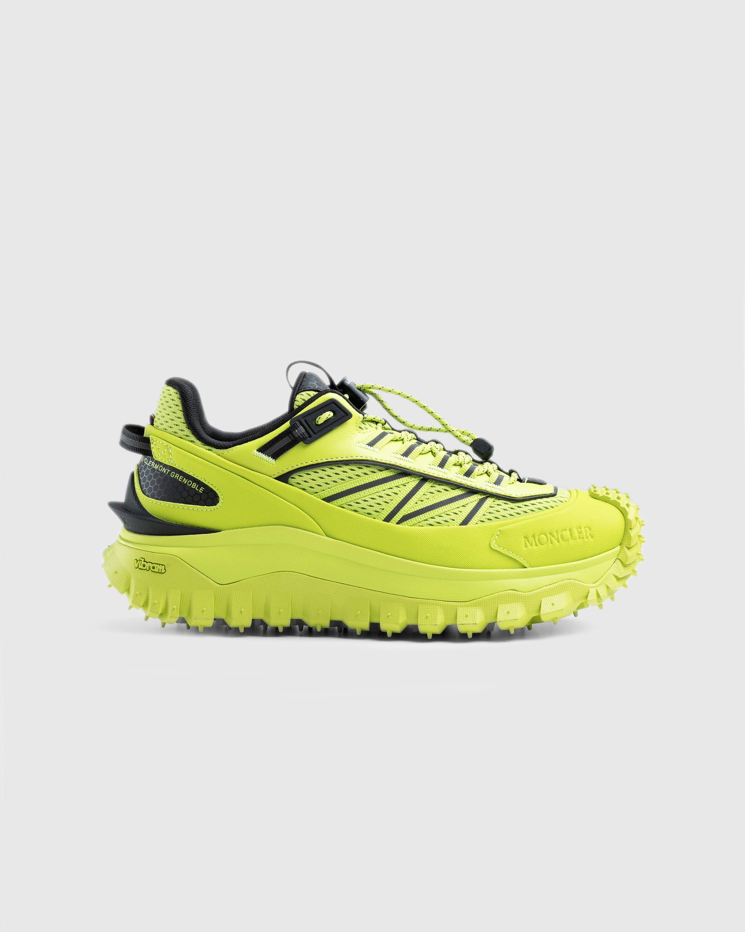 Moncler - Trailgrip Low Top Sneakers Fluo Green - Footwear - Green - Image 1