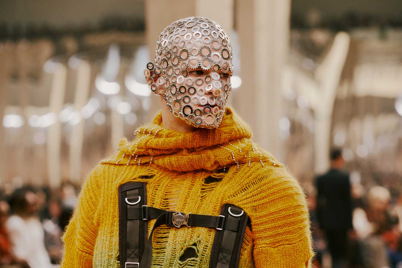 Louis Vuitton Resort 2019: Sneaker Boots, Mask-like Sunnies and a