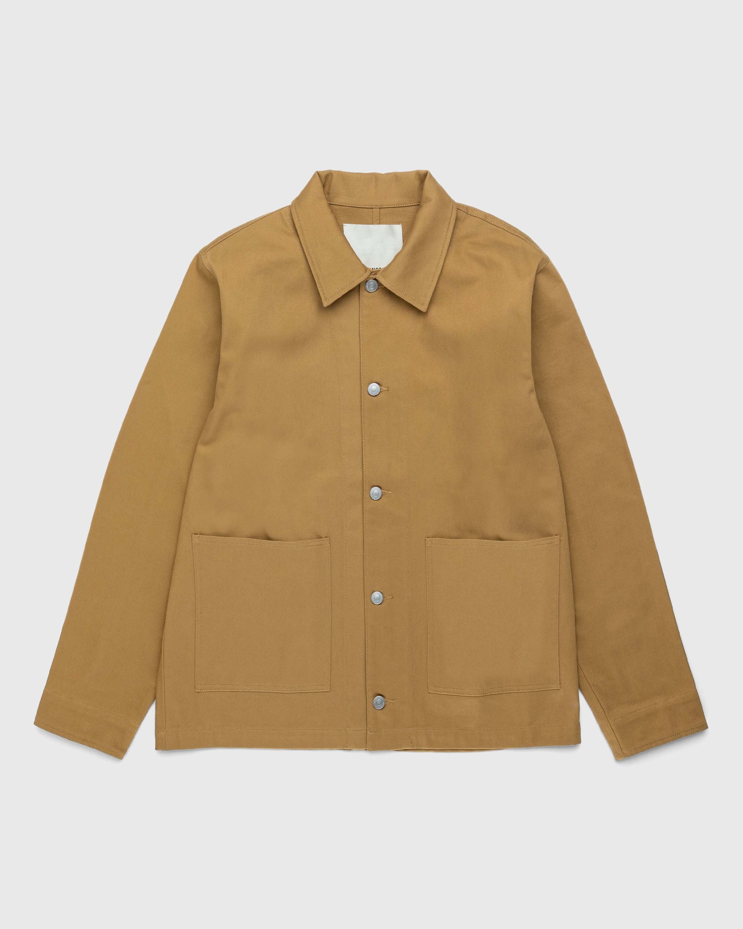 Highsnobiety - Cotton Drill Chore Jacket Brown - Clothing - Brown - Image 1