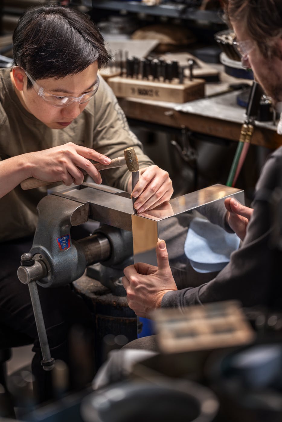 Tiffany & Co and Nike Unveil a 23-Pound Sterling-Silver Shoebox