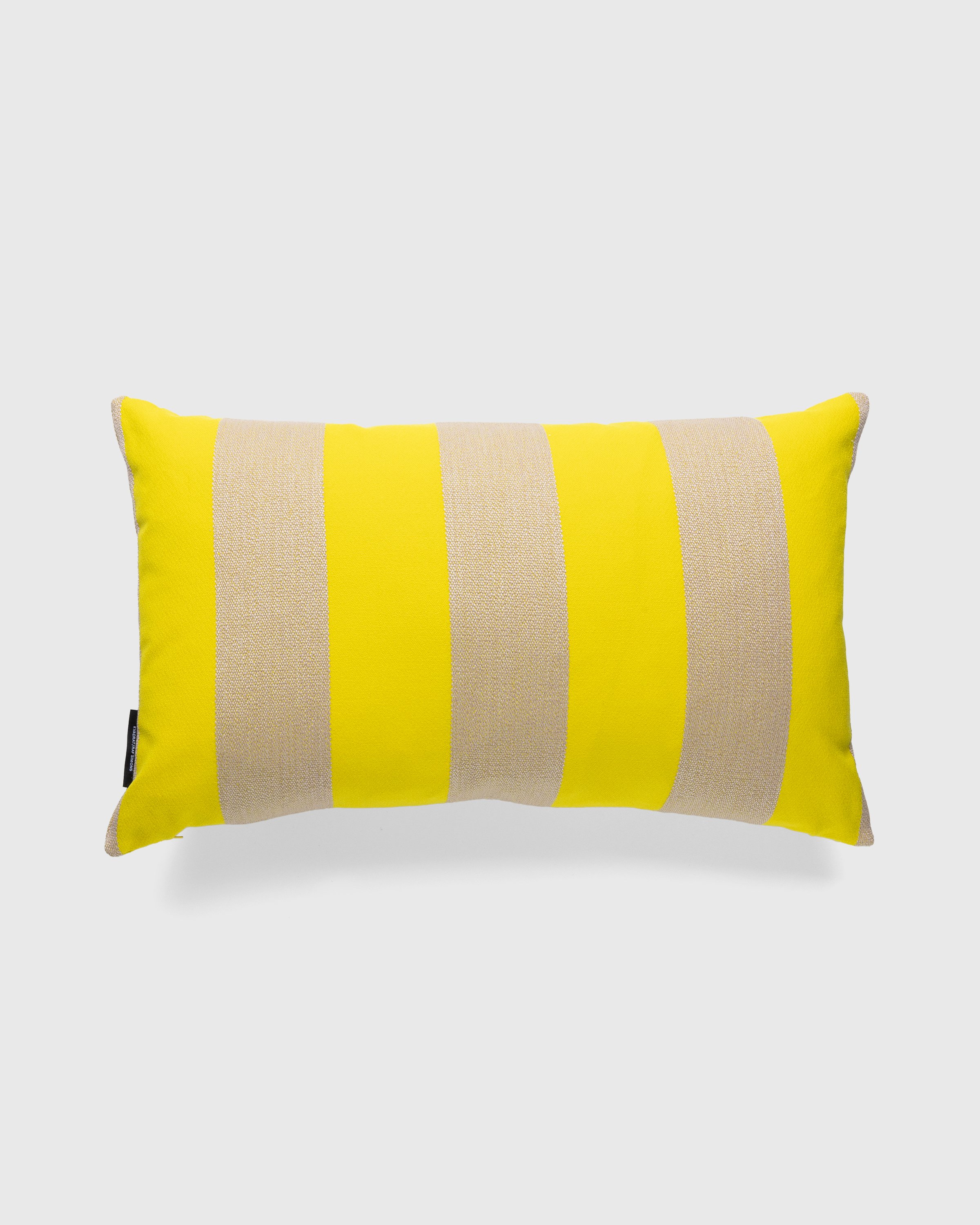 Kvadrat/Raf Simons - Reflex Pillow Multi - Lifestyle - Yellow - Image 1
