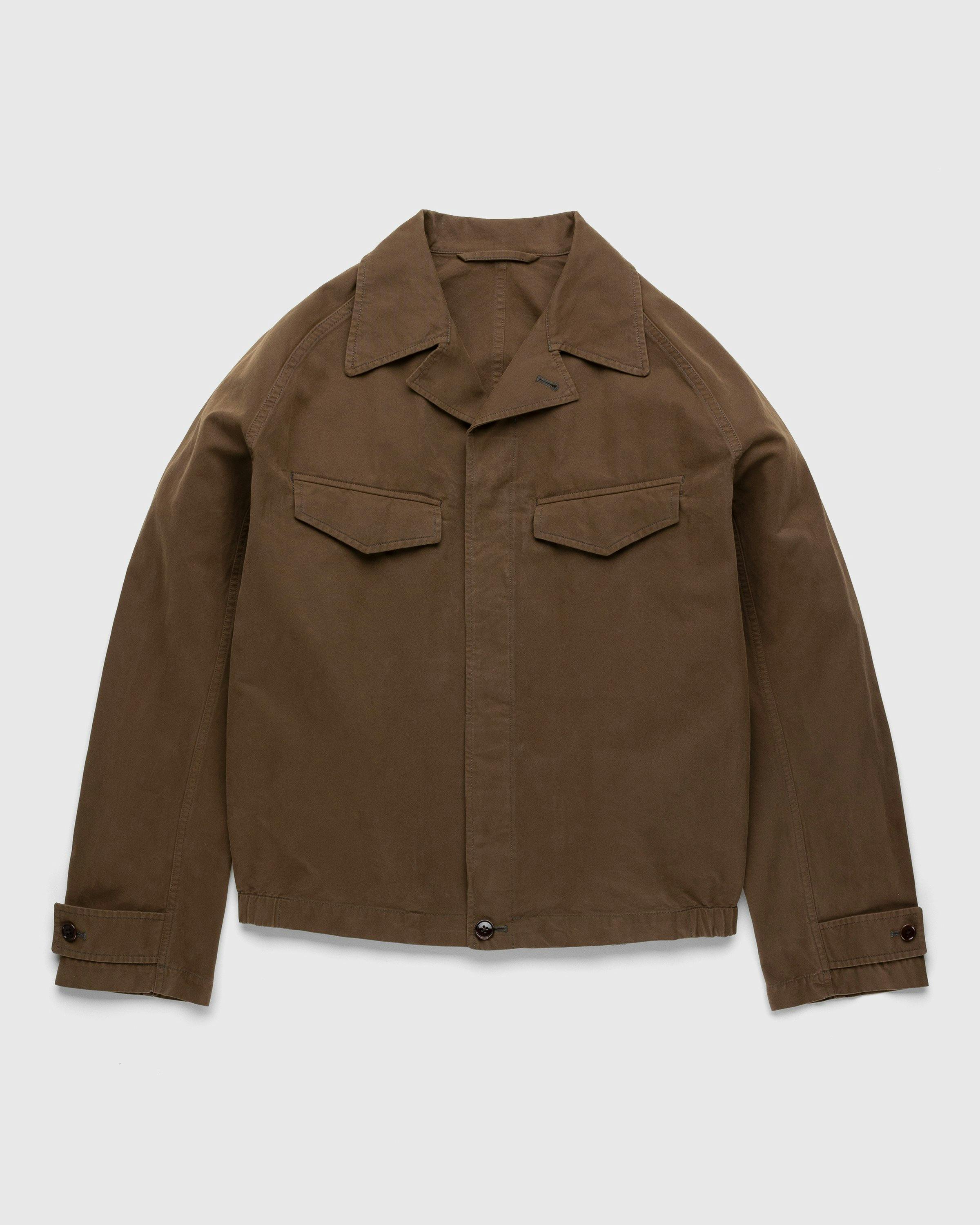 Lemaire - Field Overshirt Brown - Clothing - Brown - Image 1