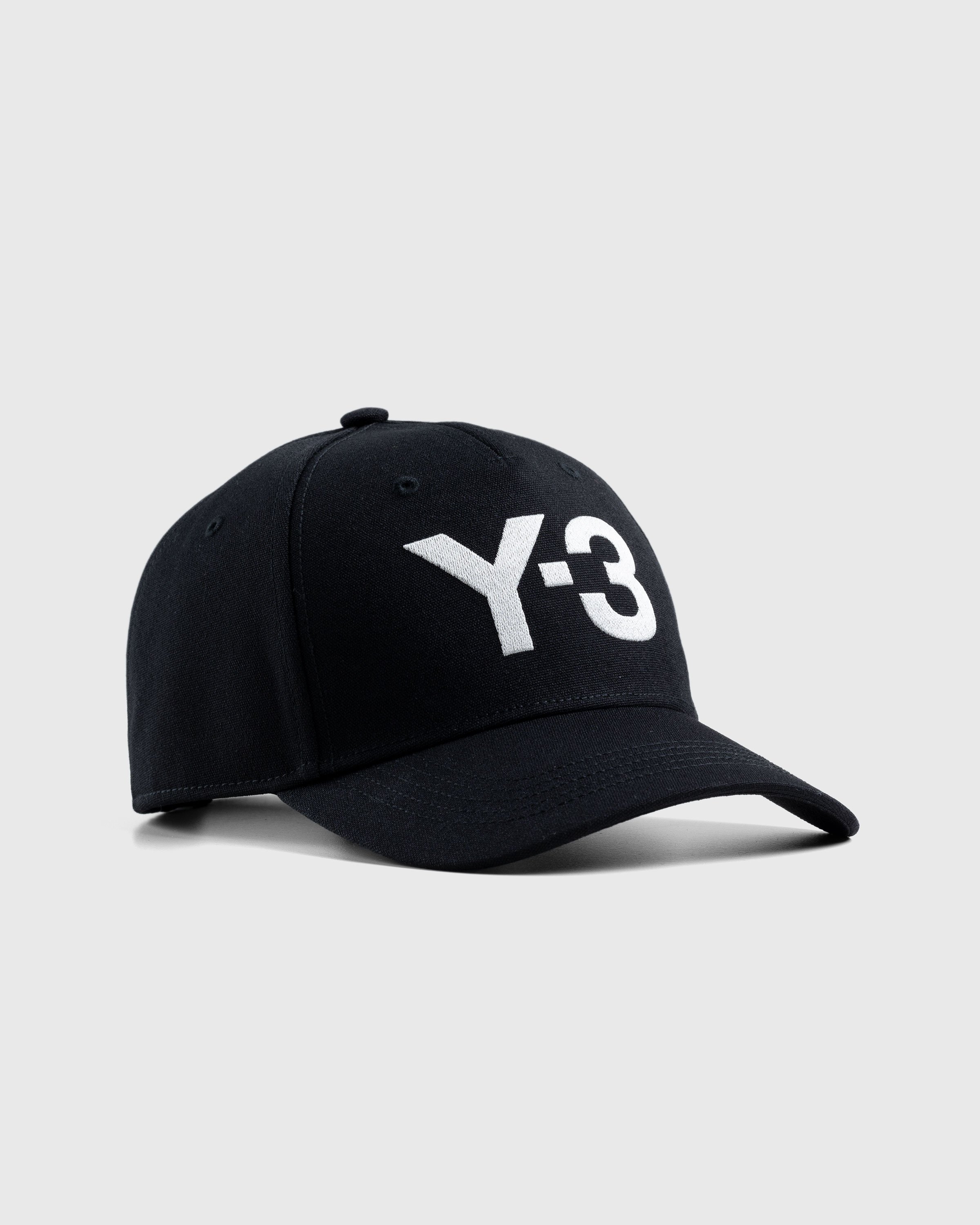 Y-3 - Logo Cap Black - Accessories - Black - Image 1