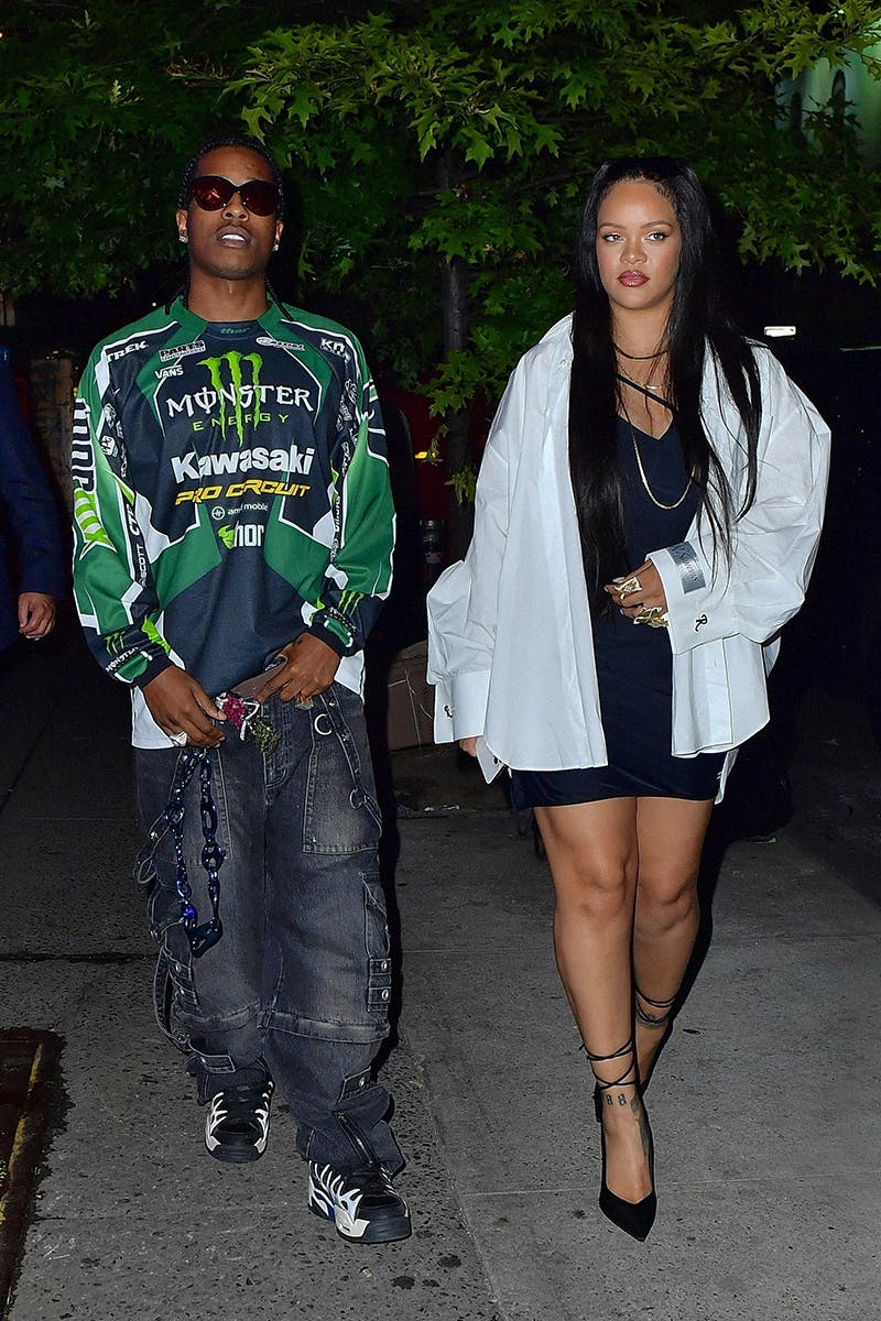 A$AP Rocky has got a monster date night fit with Rihanna