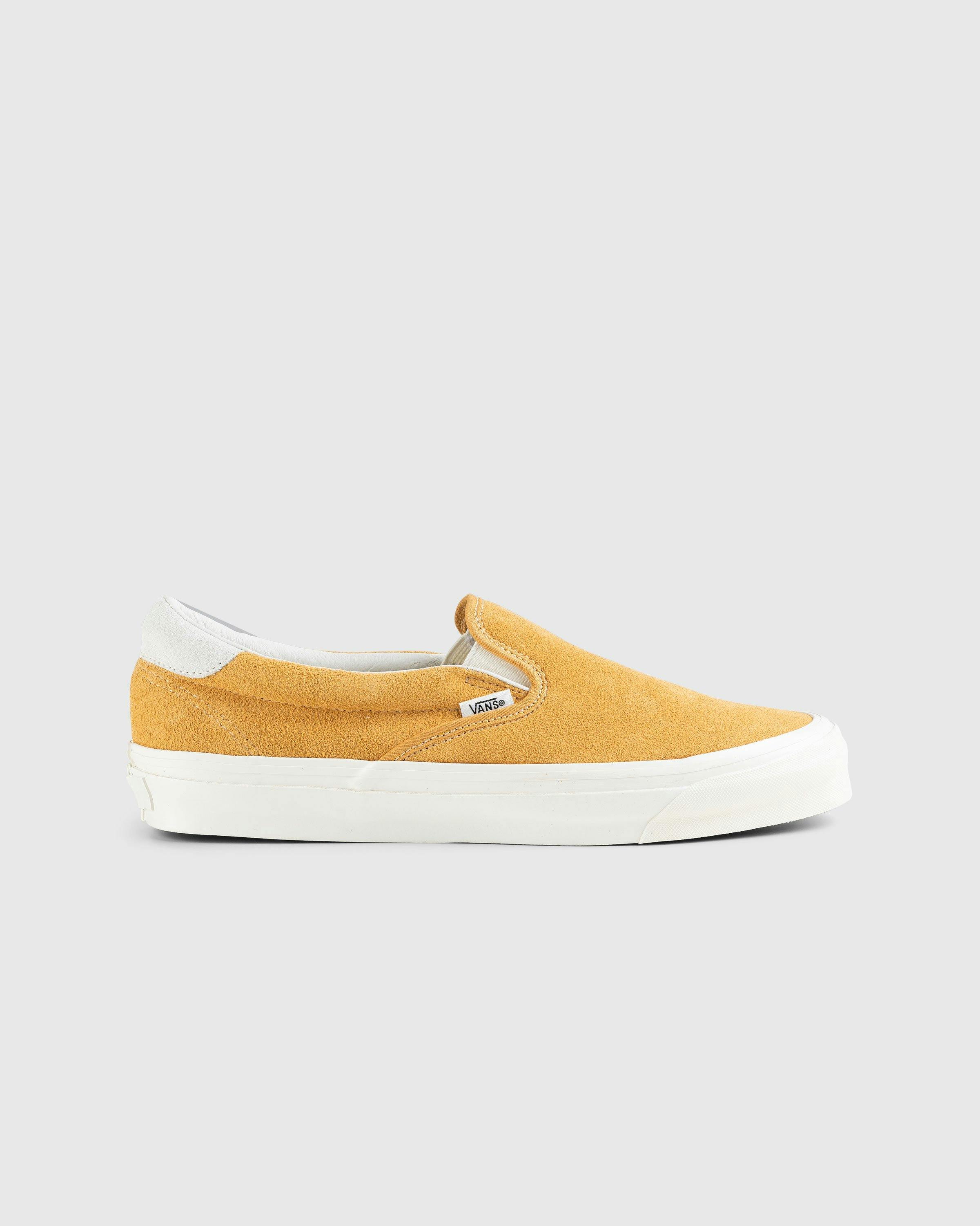 Vans - OG Slip-On 59 LX Suede Yellow - Footwear - Yellow - Image 1