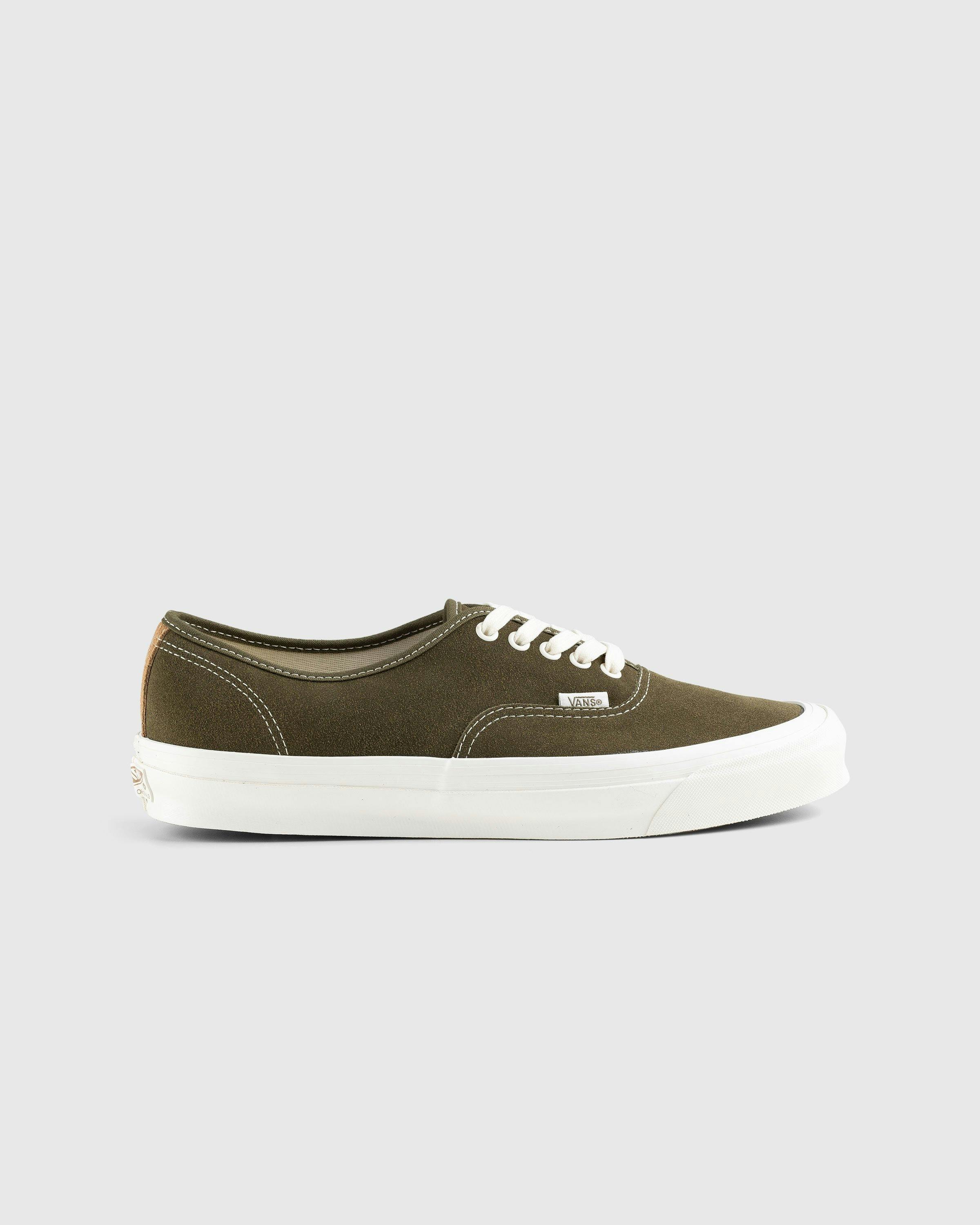 Vans - UA OG Authentic LX Suede Olive - Footwear - Green - Image 1