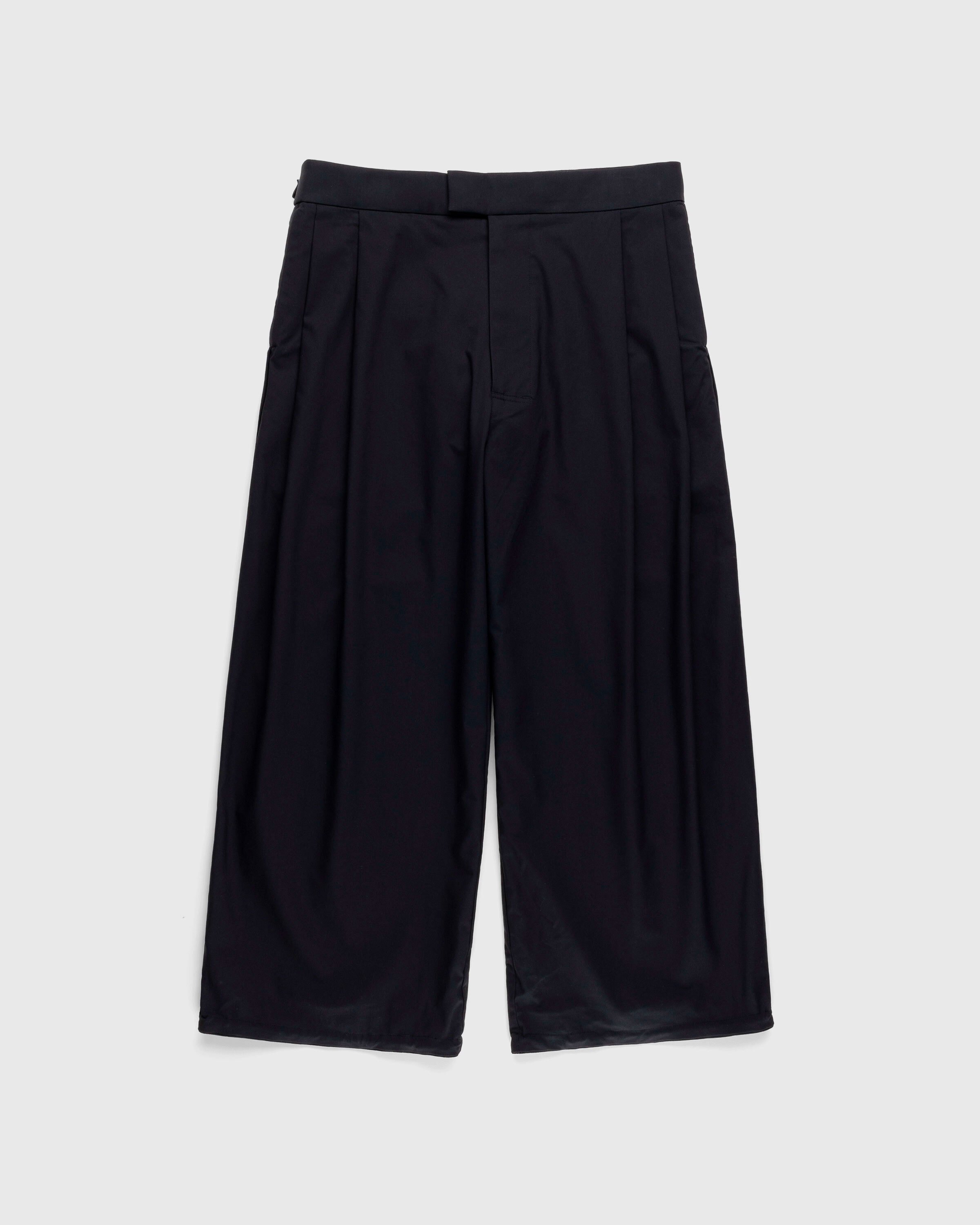ACRONYM - P48-CH Micro Twill Pleated Trouser Black - Clothing - Black - Image 1