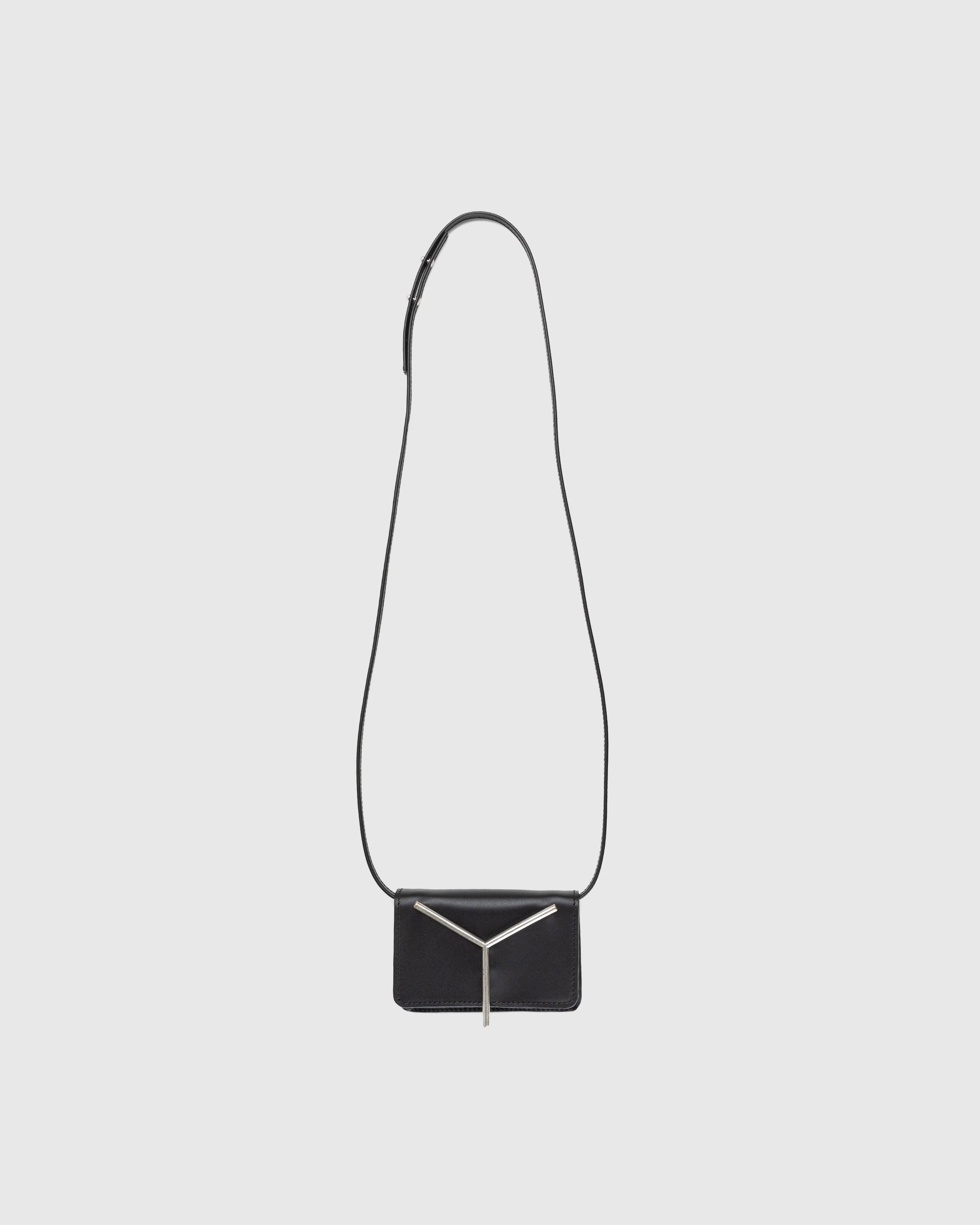 Y/Project - Y Mini Wallet Bag Black - Accessories - Black - Image 1