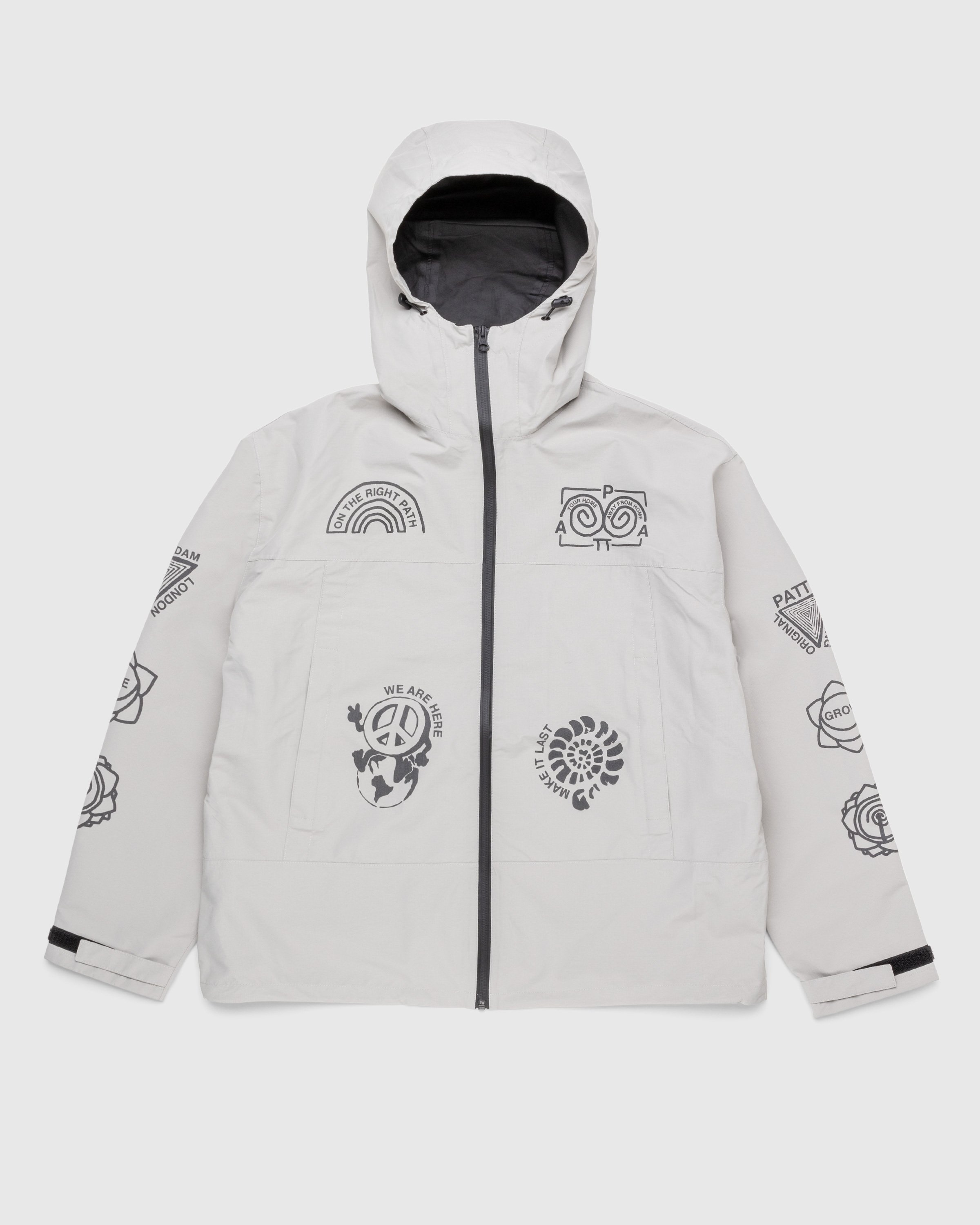 Patta - Waterproof Reflective Shell Jacket - Clothing - Grey - Image 1