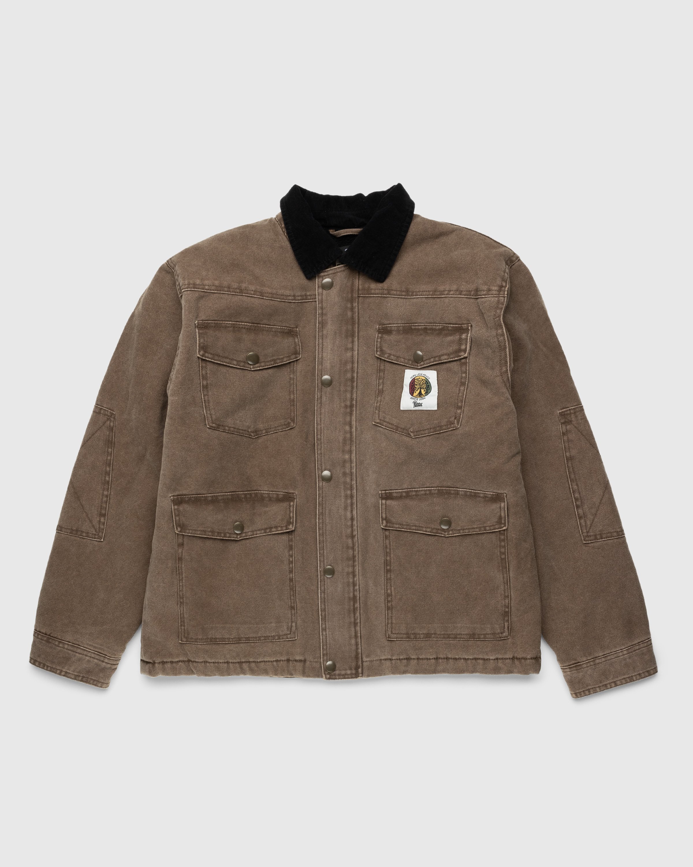Patta - Canvas Chore Jacket - Clothing - Brown - Image 1