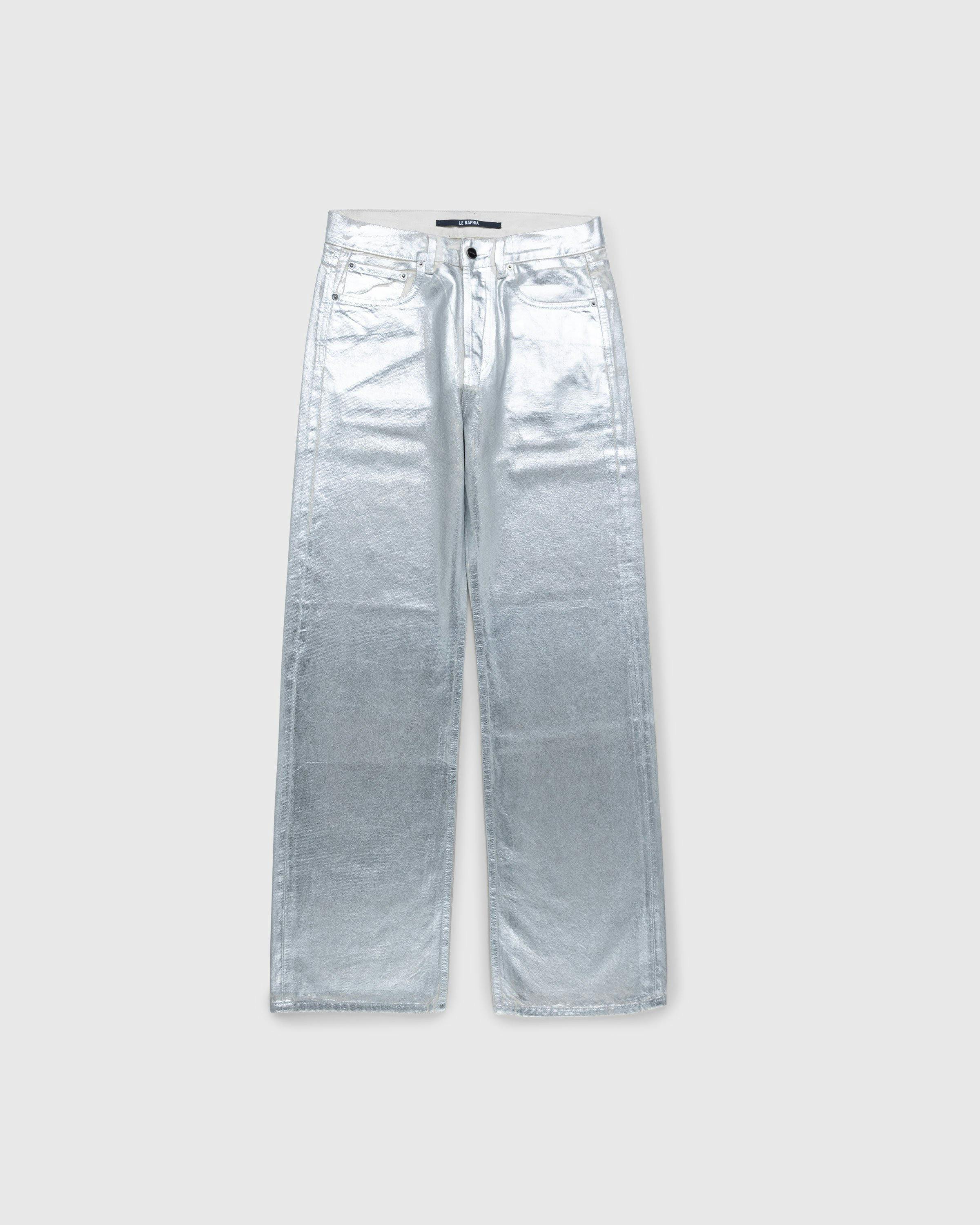 JACQUEMUS - Le De-Nimes Suno Silver - Clothing - Silver - Image 1