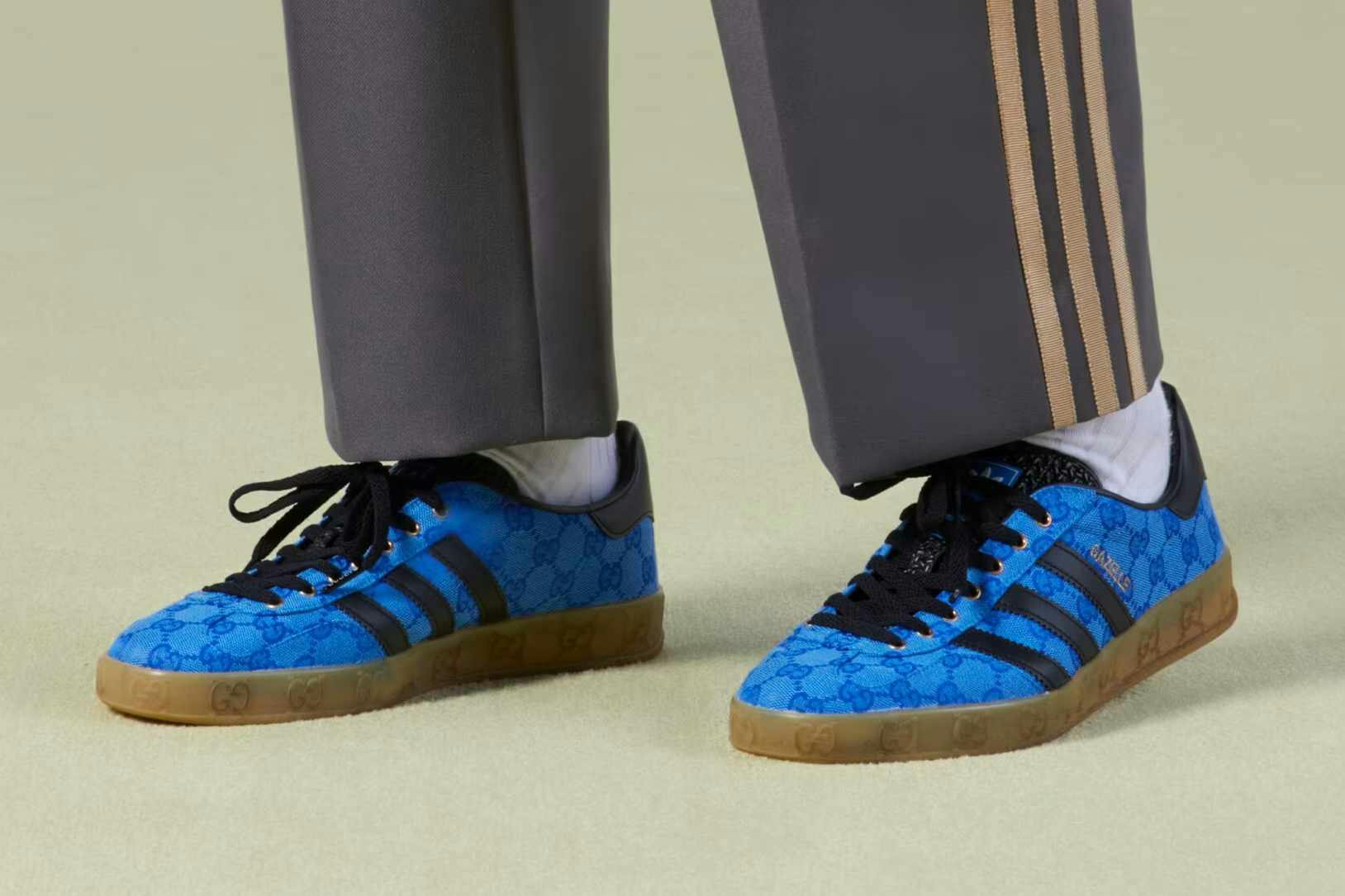 Adidas & Gucci's Gazelles Collab Arrives in Early 2023