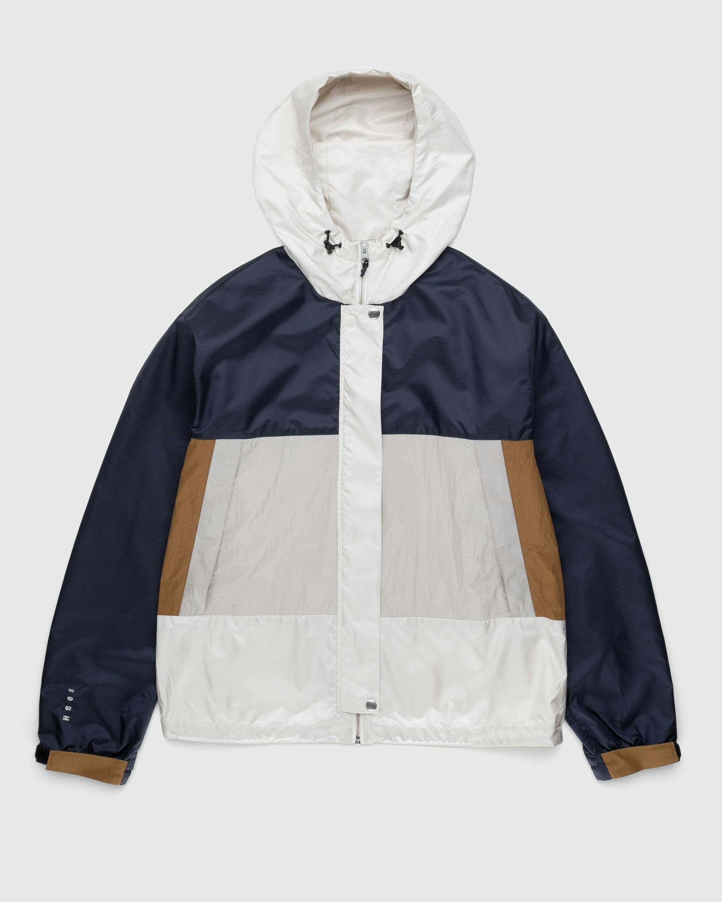 Highsnobiety - Mix Panel Parka Navy - Clothing - Multi - Image 1