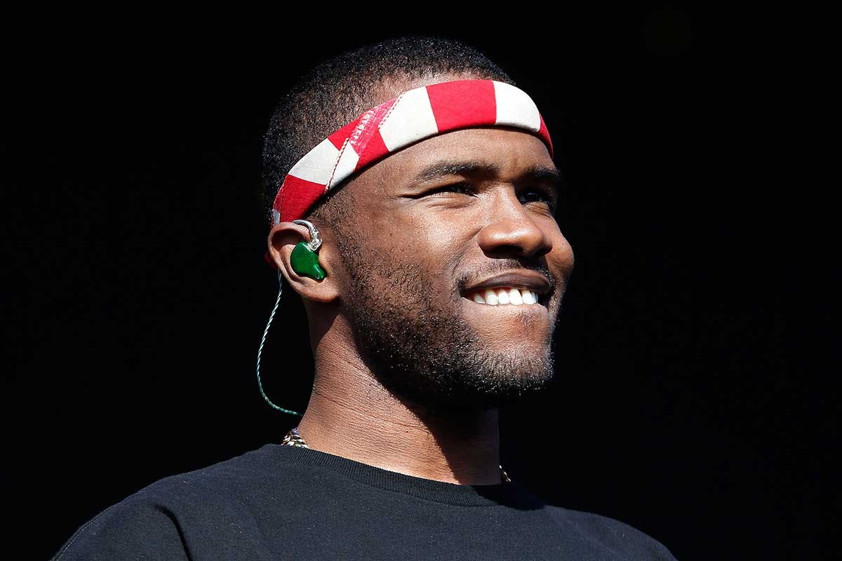 frank ocean performing on stage