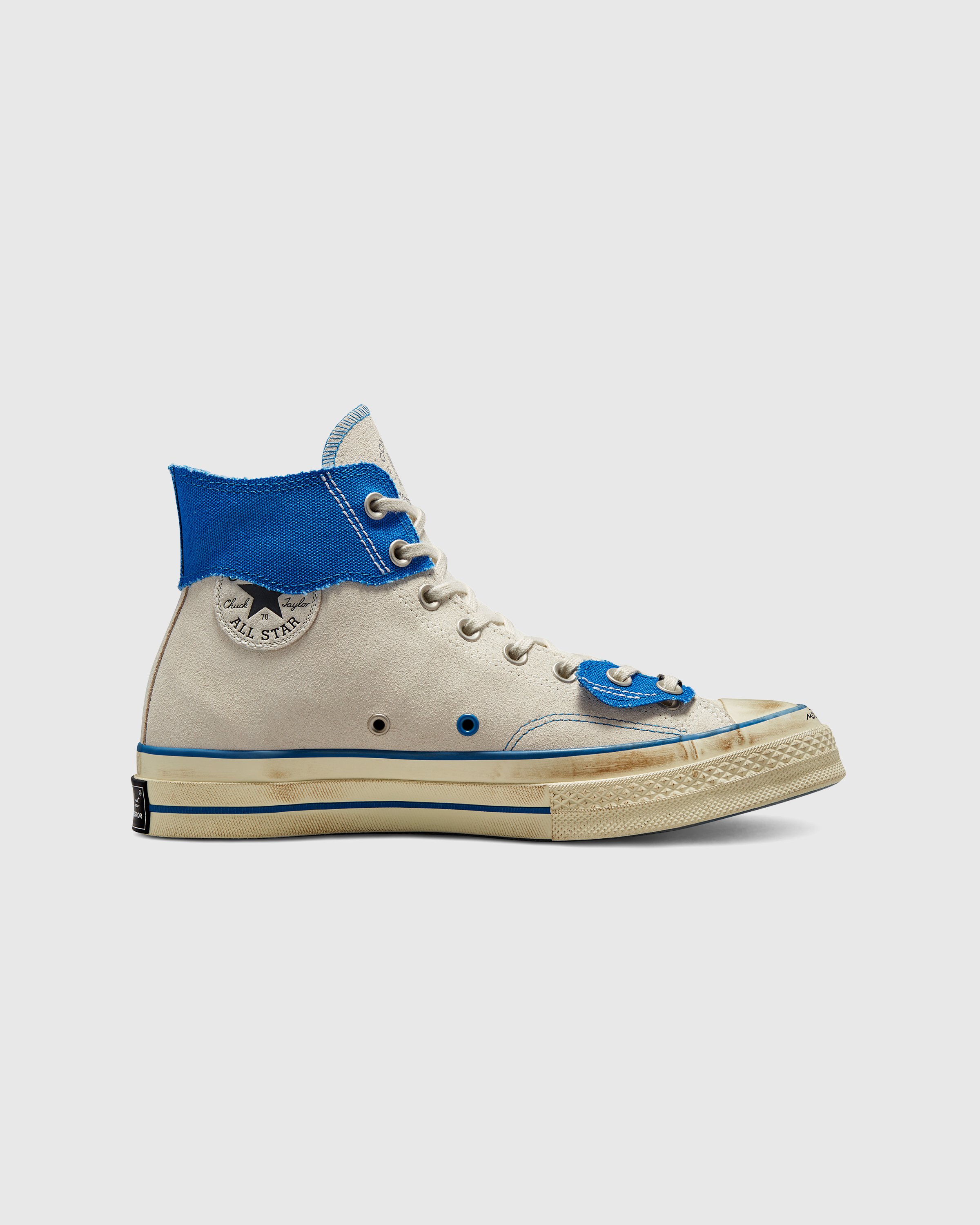 Converse x Ader Error - Chuck 70 Hi White/Imperial Blue/Black - Footwear - White - Image 1