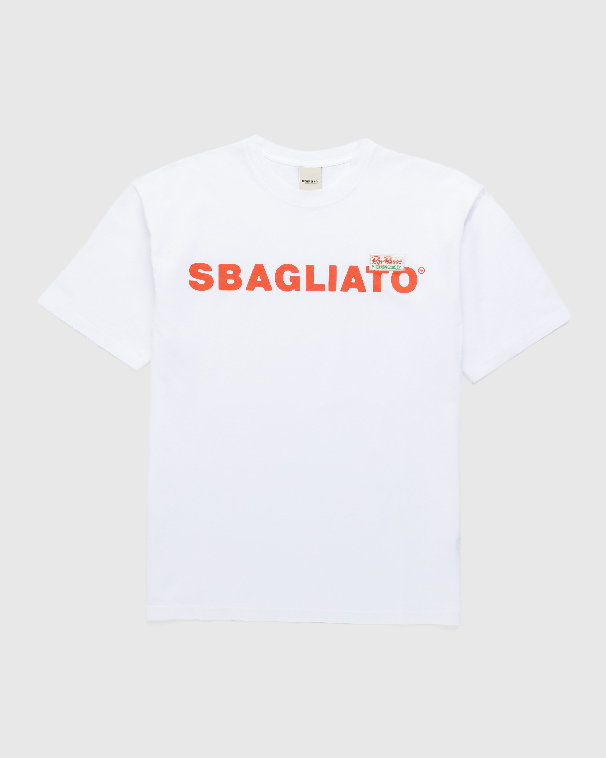 Bar Basso x Highsnobiety - Sbagliato T-Shirt White - Clothing - White - Image 1
