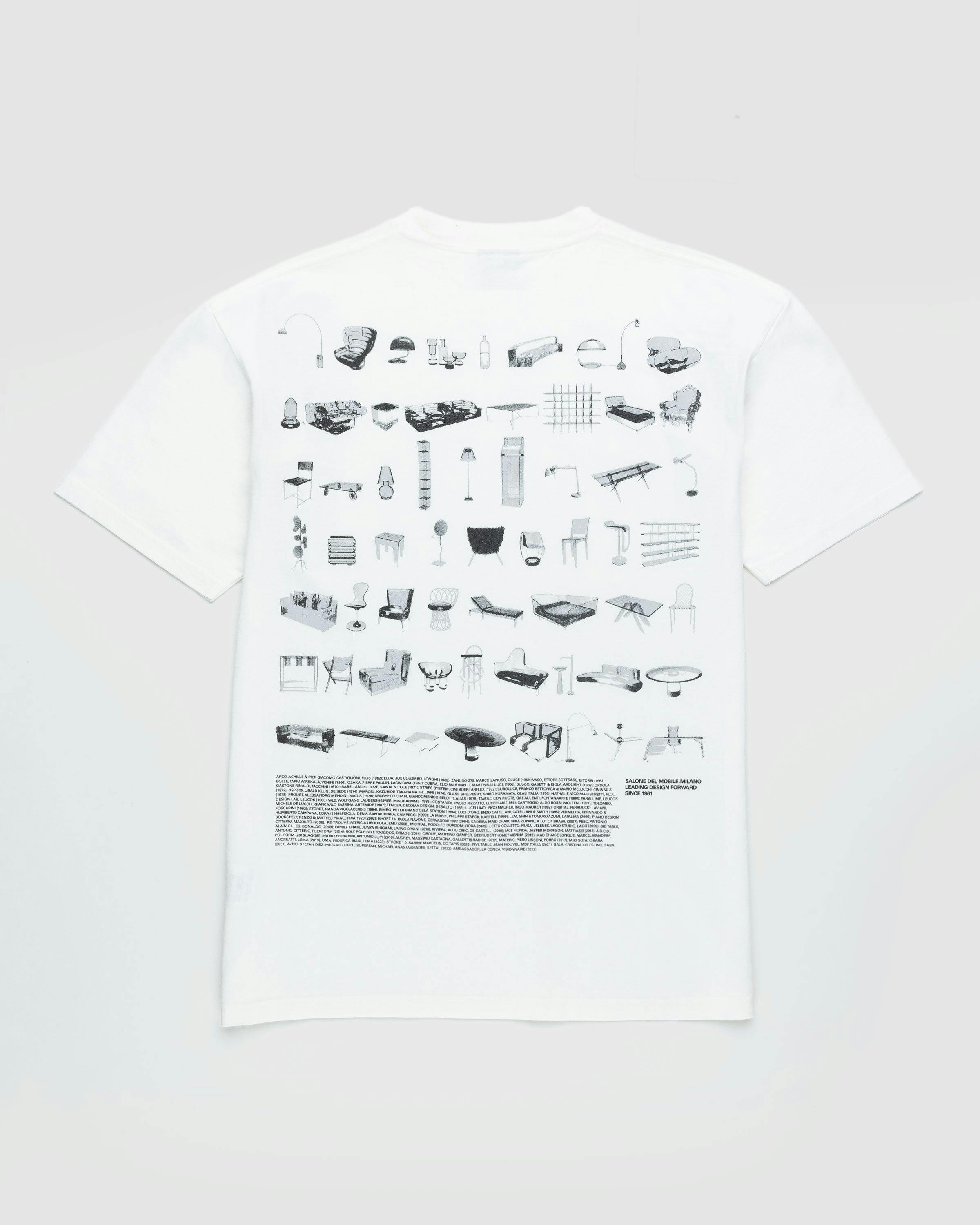 Salone del Mobile x Highsnobiety - Graphic T-Shirt White - Clothing - White - Image 1