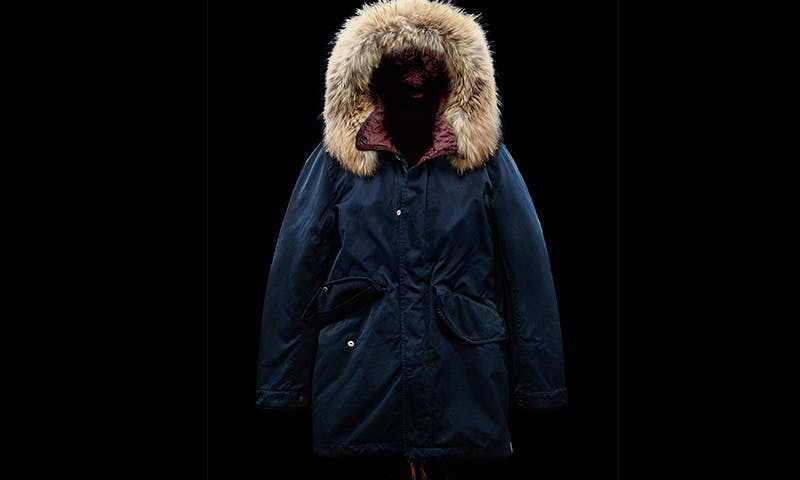 nemen italian fishtail parka profile