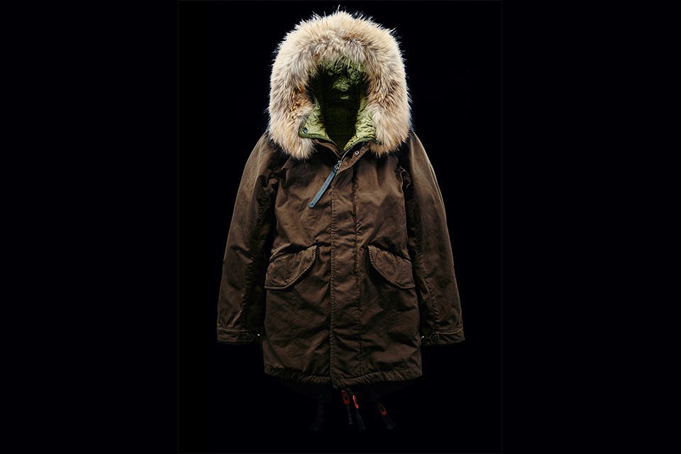 nemen italian fishtail parka profile