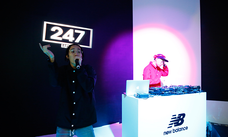New Balance life in 247 party Shanghai