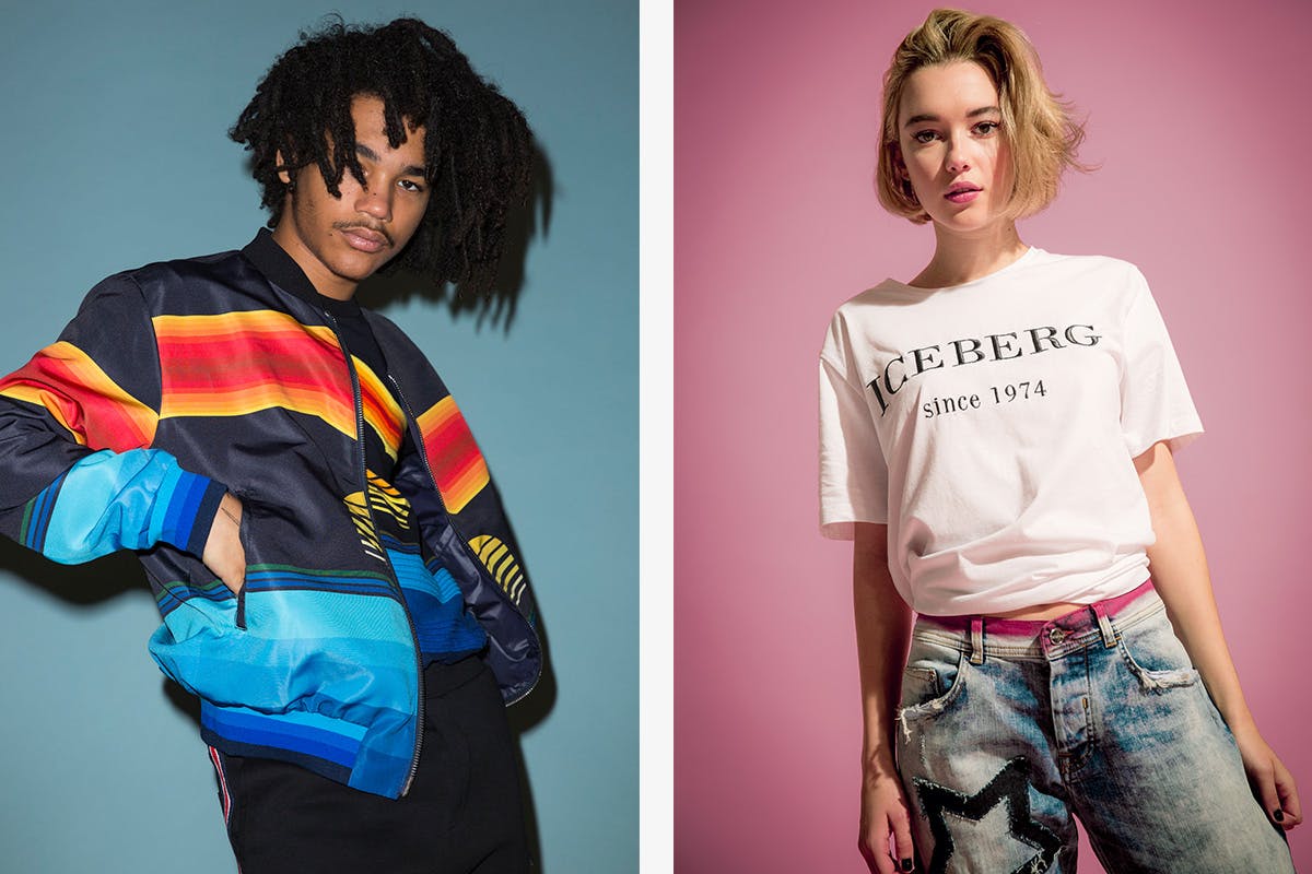 Iceberg SS17 Campaign Stars Sarah Snyder and Luka Sabbat