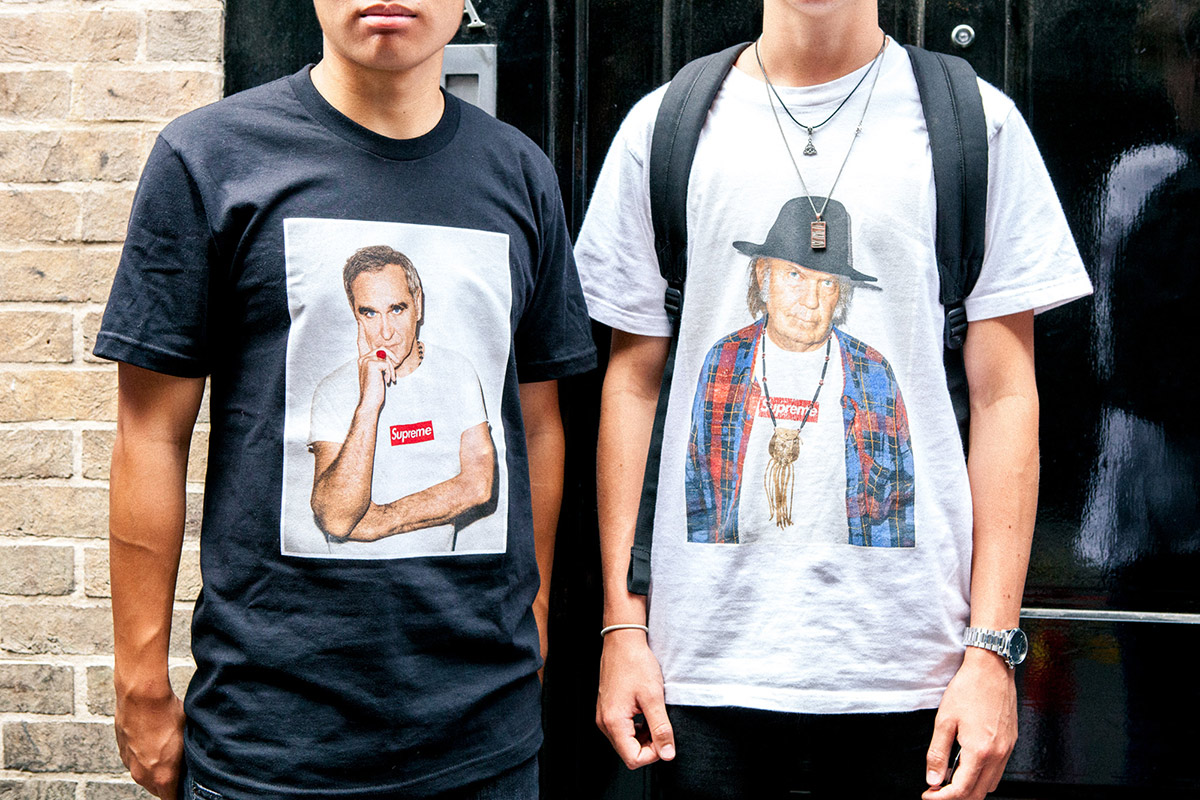 The Story Behind Every Supreme Photo Tee (NSFW)