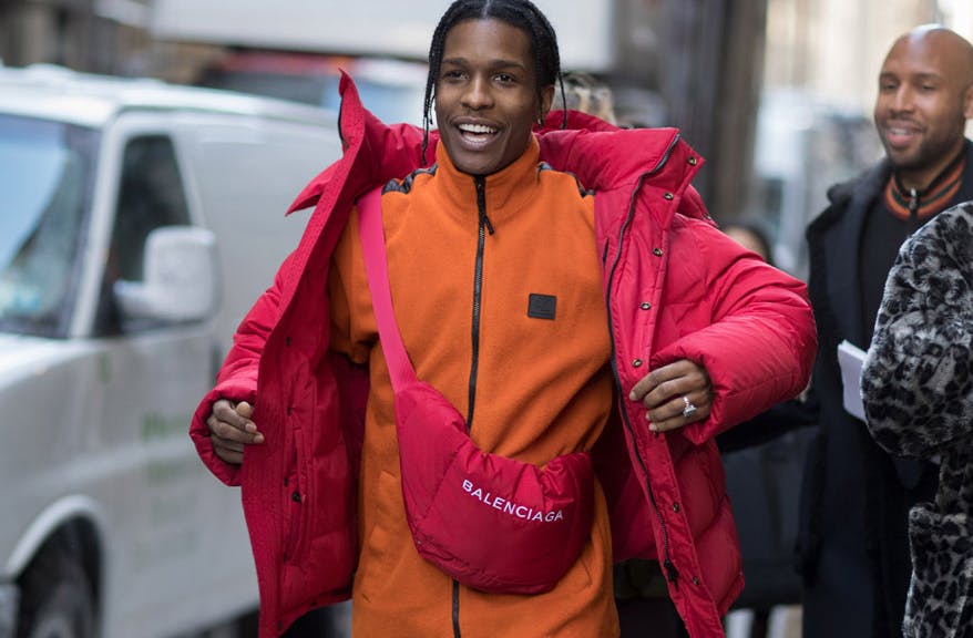 A$AP Rocky's Best FW17 Fashion Week Looks