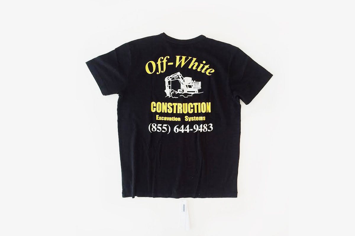 Off-White, Shirts, Offwhite Co Virgil Abloh Accident Tshirt