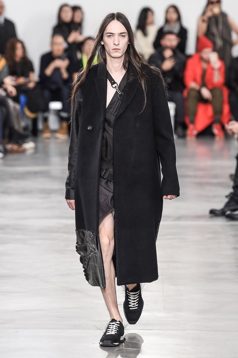 Rick Owens Menswear Fall Winter 2018 Collection Paris Fashion Week runway