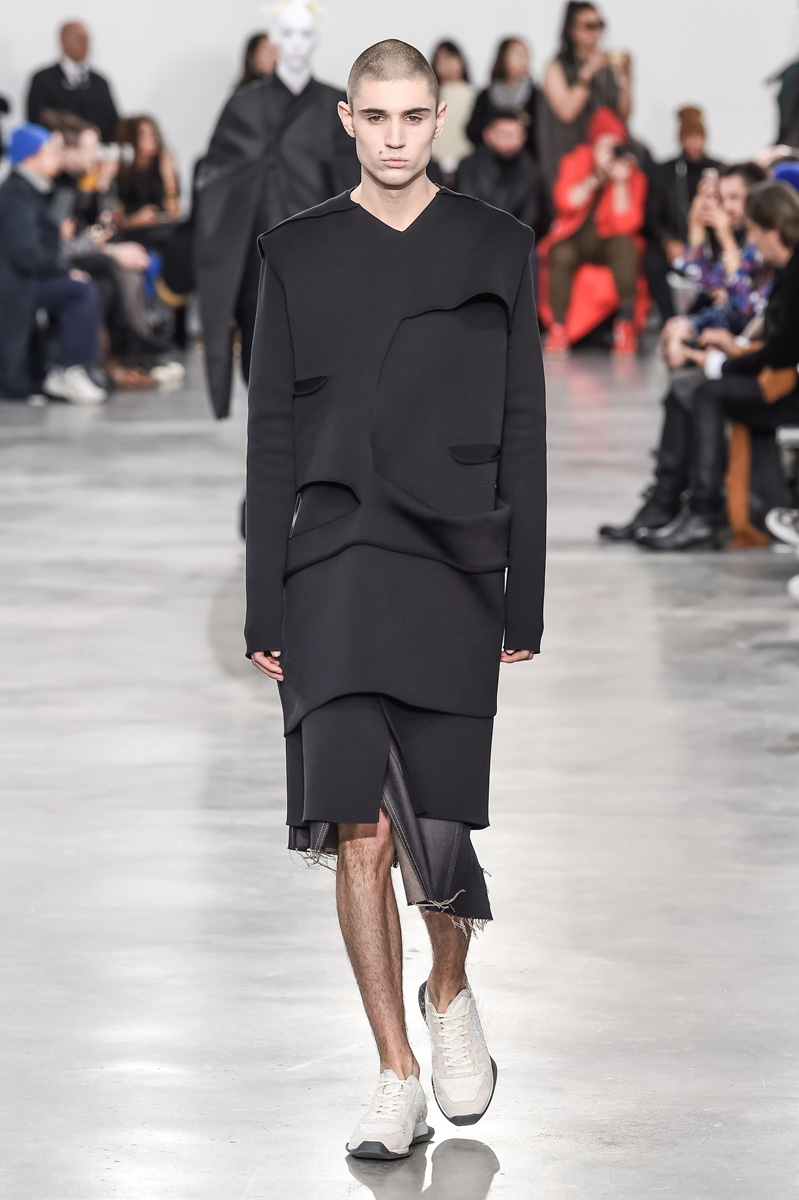Rick Owens Menswear Fall Winter 2018 Collection Paris Fashion Week runway