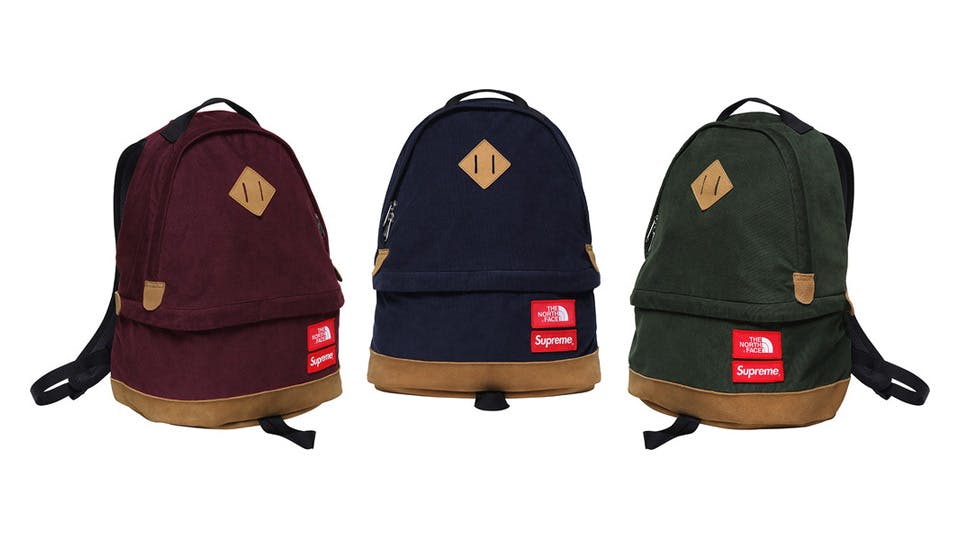 supreme x the north face history fw12