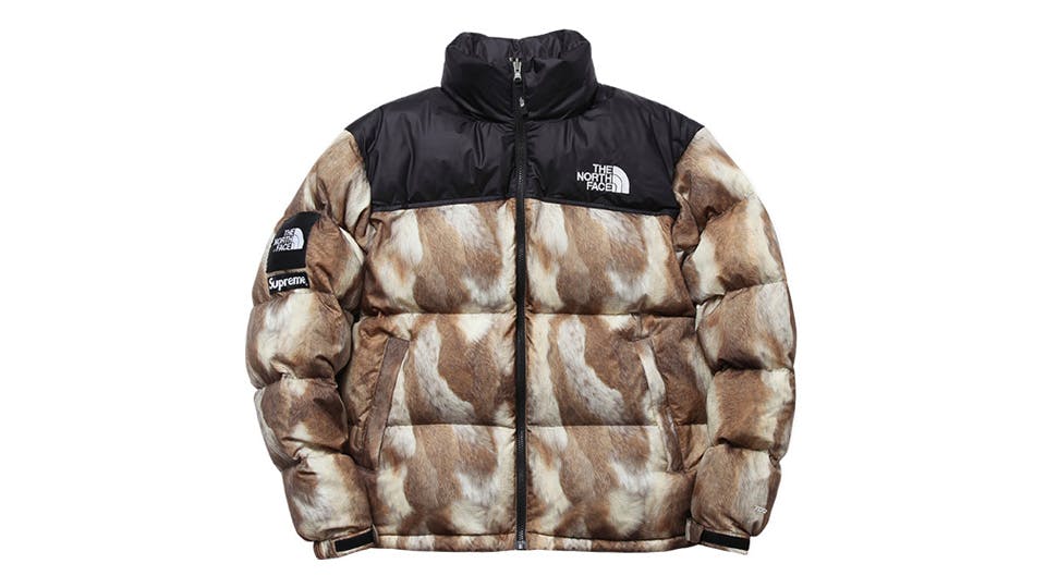 supreme x the north face history fw13