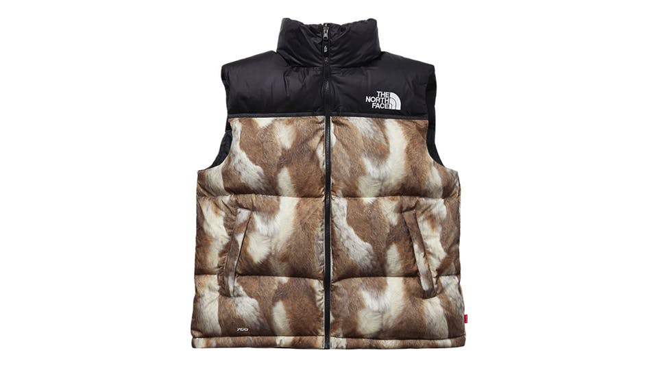 supreme x the north face history fw13