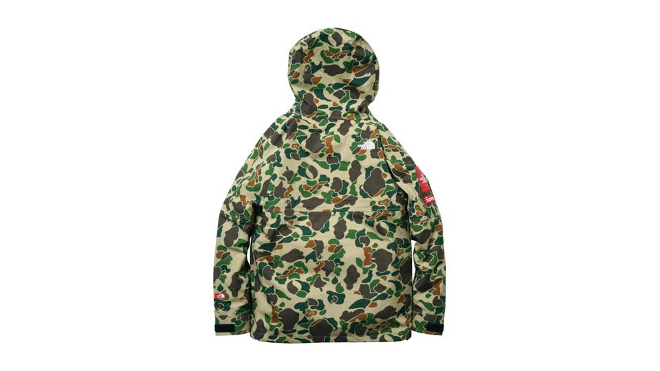 supreme x the north face history ss10