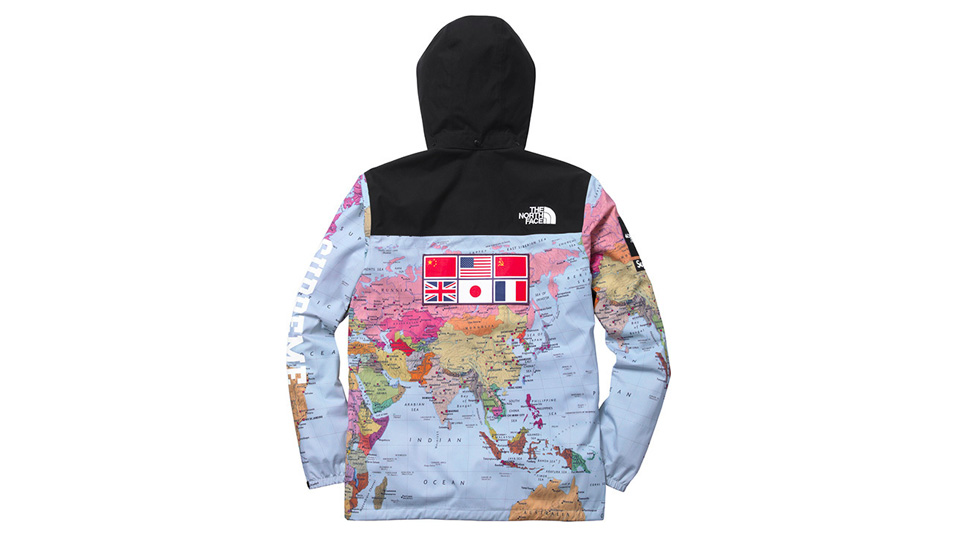 supreme x the north face history ss14