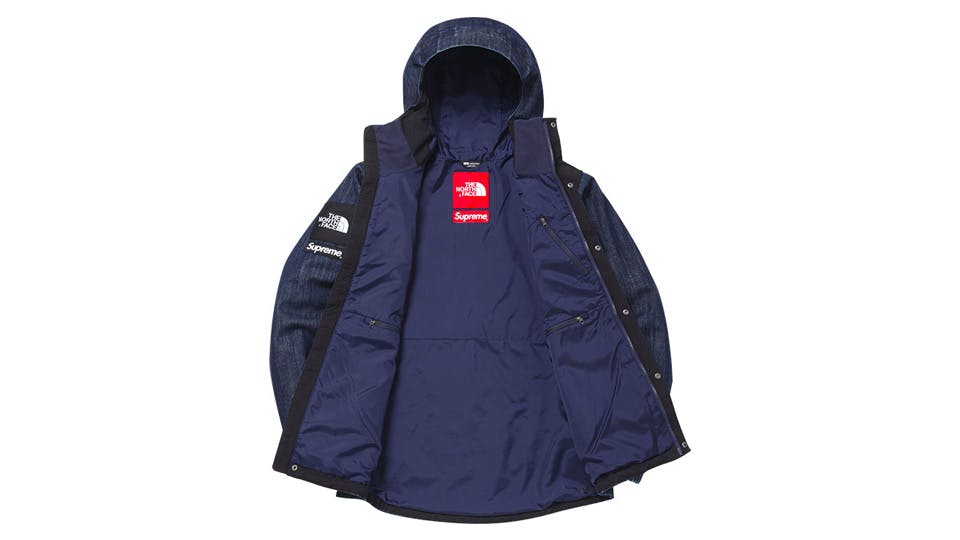 supreme x the north face history ss15