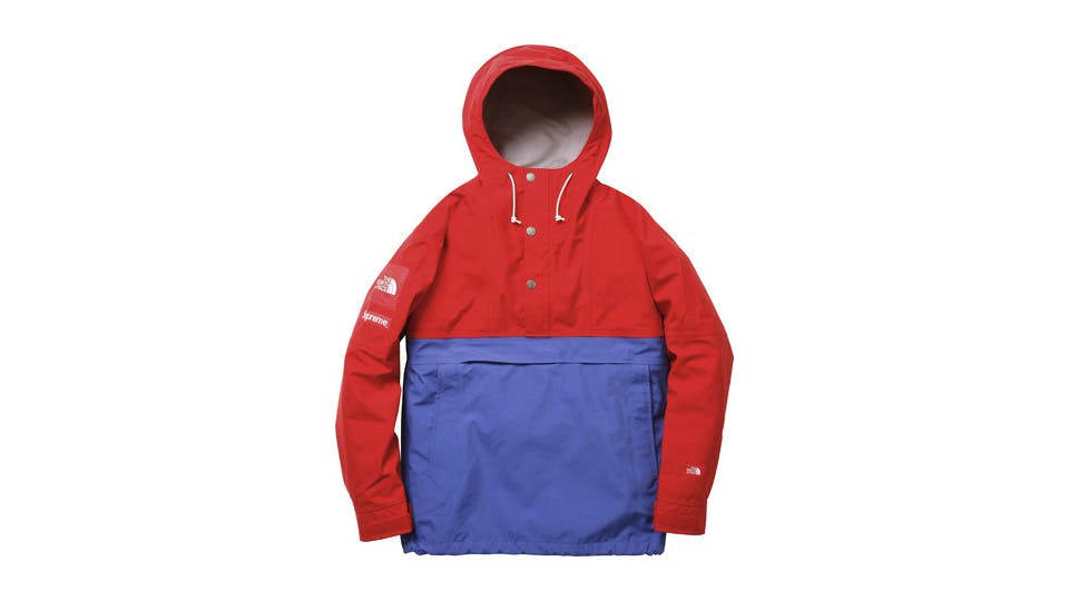 supreme x the north face history ss10