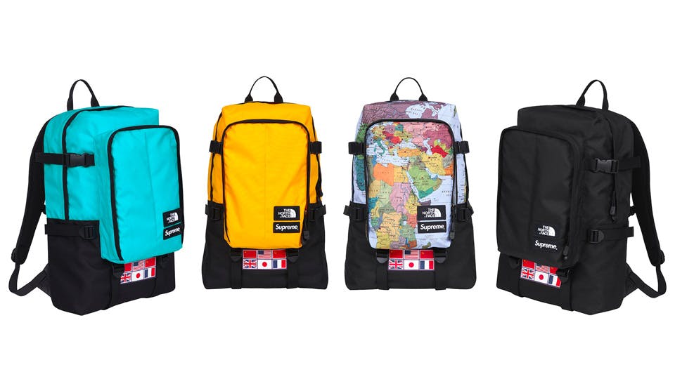 supreme x the north face history ss14