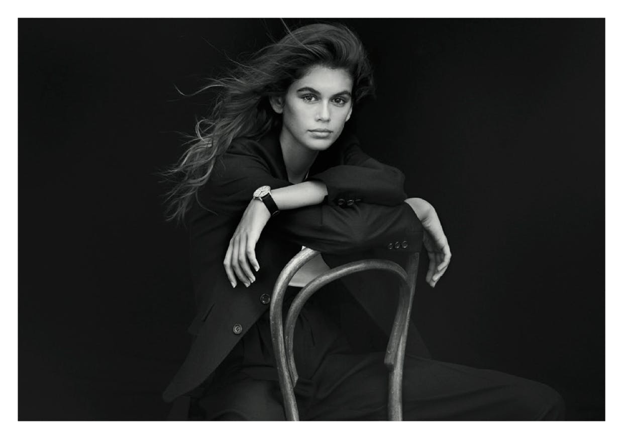 omega womens collection kaia gerber
