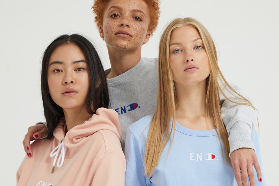 end champion undivided END. Champion end clothing