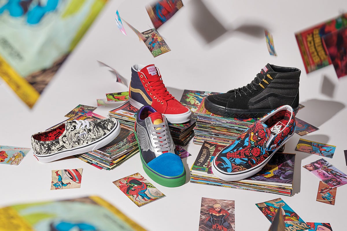 marvel vans