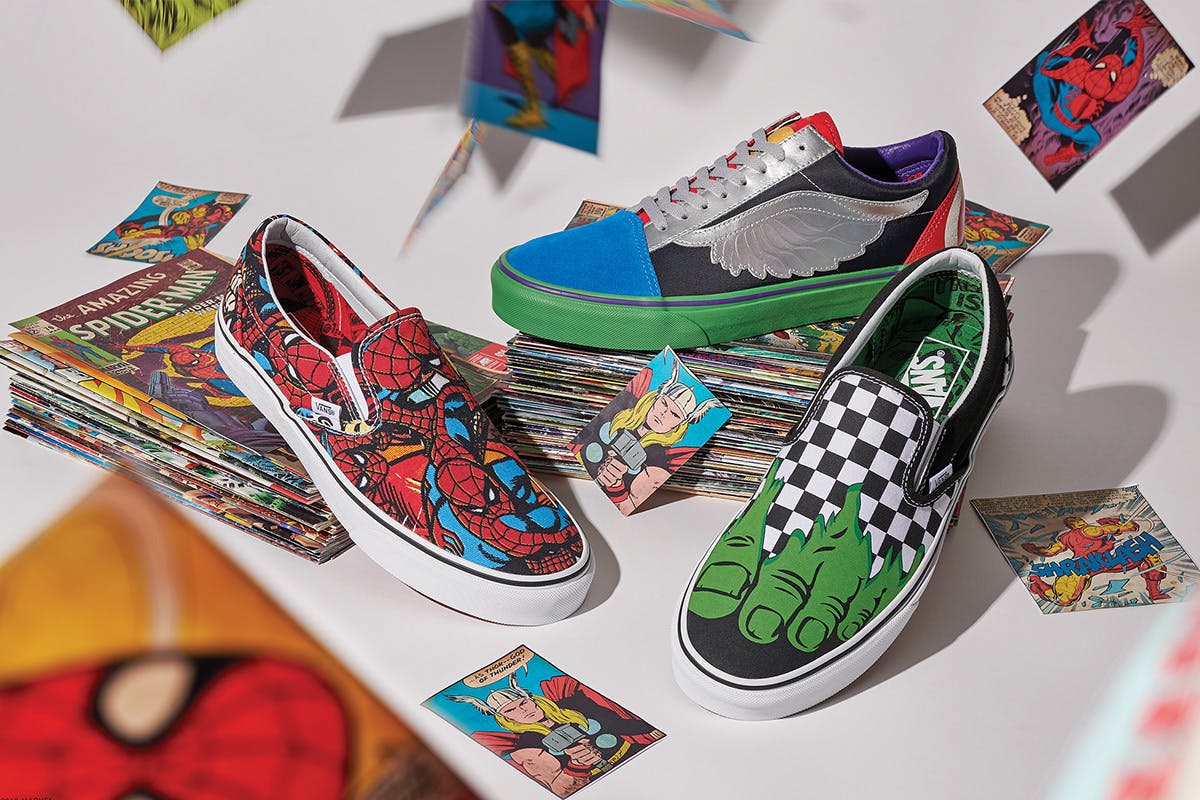 marvel vans