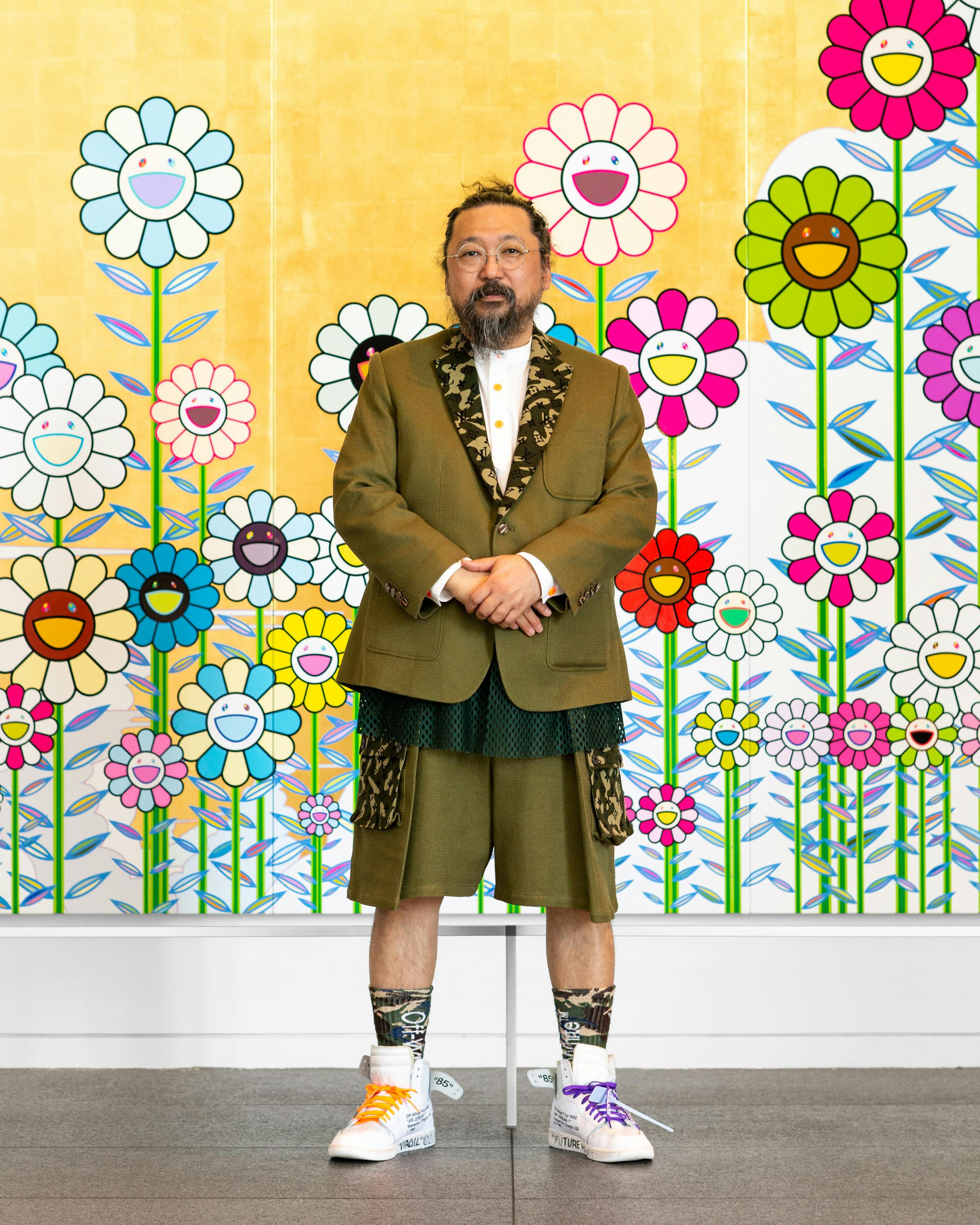 Customiser Makes Takashi Murakami Flower Nike Blazers - Sneaker Freaker