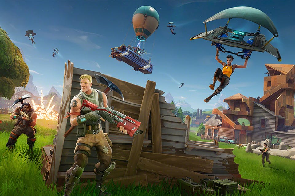 fortnite battle royale nintendo switch fornite ps4 sony