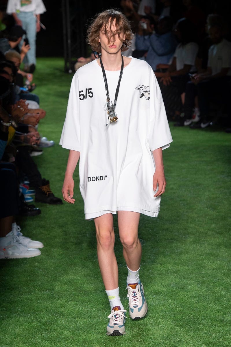 off white ss19 OFF-WHITE c/o Virgil Abloh Paris Fashion Week SS19 runway