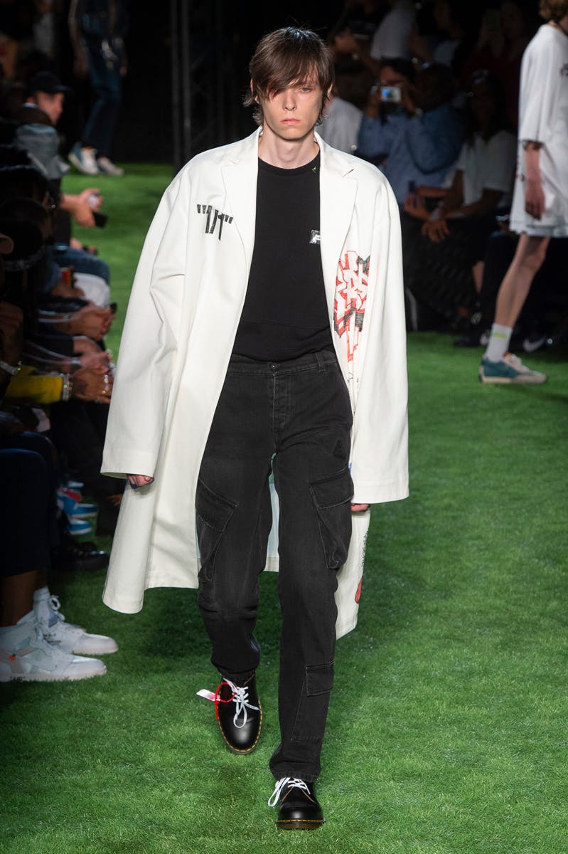 off white ss19 OFF-WHITE c/o Virgil Abloh Paris Fashion Week SS19 runway